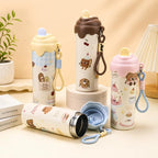 Cute Icecream Water Bottle for School Kids 600 ML