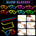 DIY Neon Glow Glasses in the Dark Glasses, Glow Sticks Sunglasses Bulk for Kid Teens Adults