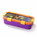 Lunch Box for Kids | SUS 304 Food-Grade Stainless Steel | Bento Box with Leakproof Container & Cutlery | Tiffin Box for School & Picnic Dino Kids Sleek Bento Box - 3 Compartment