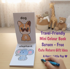 Mini Pocket Colour Book – Animal Adventure
