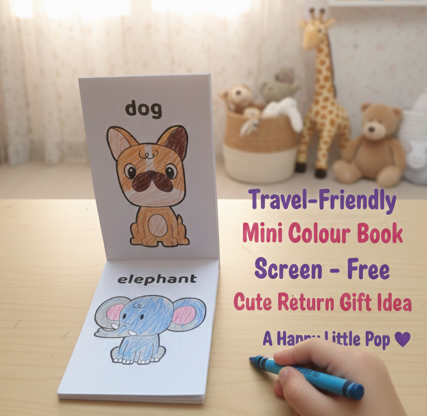 Mini Pocket Colour Book – Animal Adventure