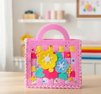 DIY Fancy Kids Sewing Bag Kit - Sew Your Own Bags Sewing