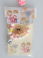 PokuPop Kids Rakhi Mini Hamper| Fun Rakhi for Kids | Raksha Bandhan Gift for Girls - 5 items