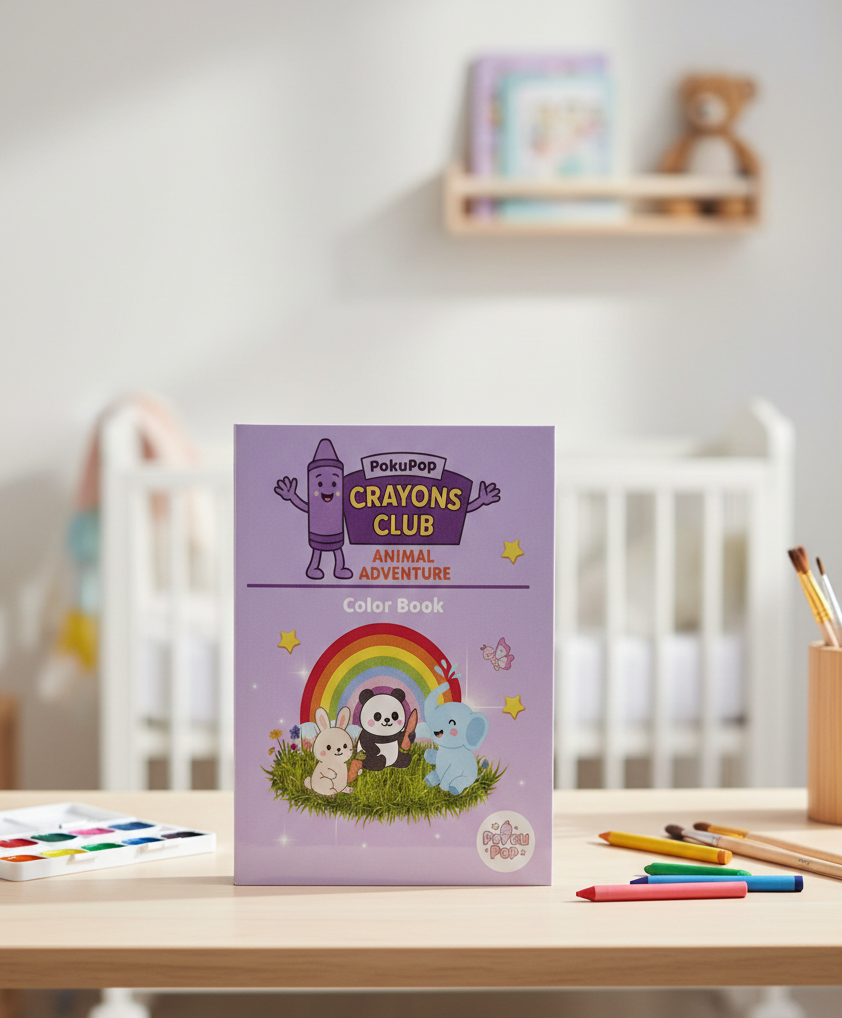 Mini Pocket Colour Book – Animal Adventure