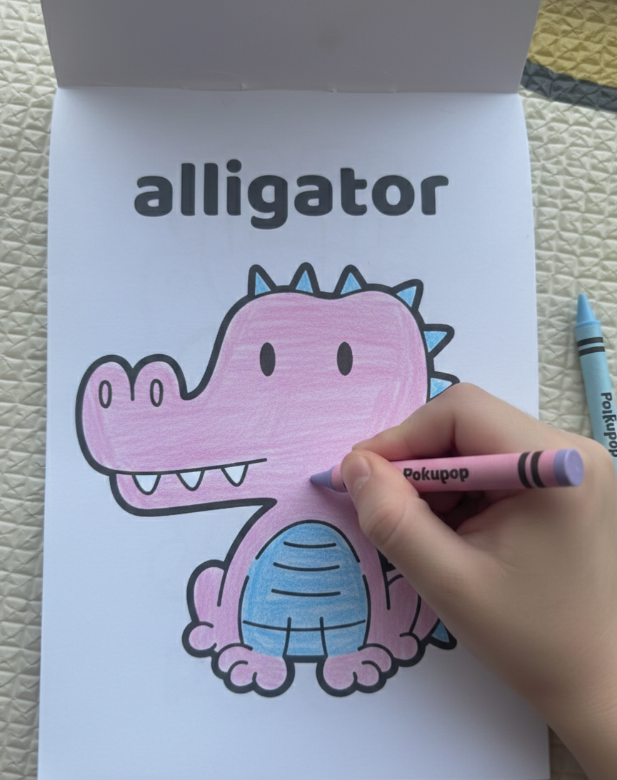 Mini Pocket Colour Book – Animal Adventure