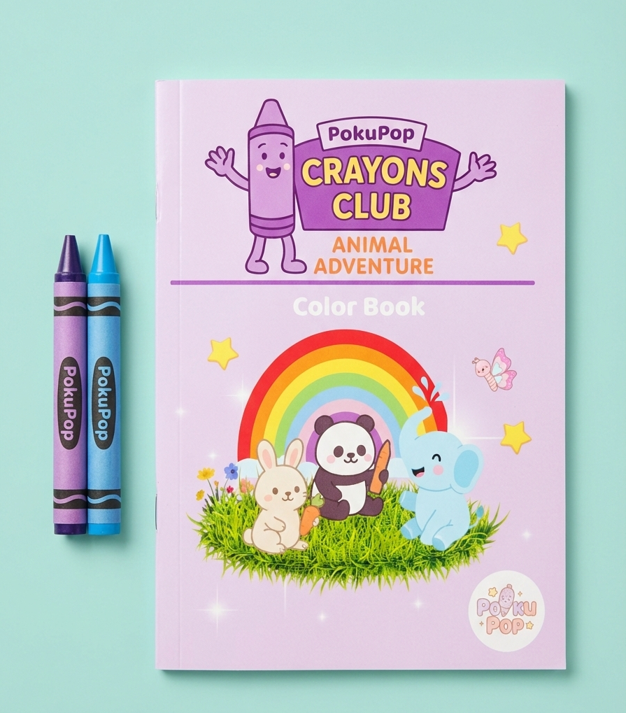 Mini Pocket Colour Book – Animal Adventure