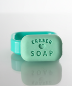 Bathing Soap Eraser for Kids | Washable Soap Eraser | Fun & Safe Stationery for School & Return Gifts (Pack of 2)