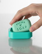 Bathing Soap Eraser for Kids | Washable Soap Eraser | Fun & Safe Stationery for School & Return Gifts (Pack of 2)