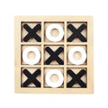 XO Tic-Tac-Toe Wooden Game