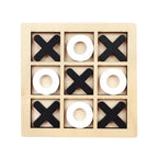 XO Tic-Tac-Toe Wooden Game